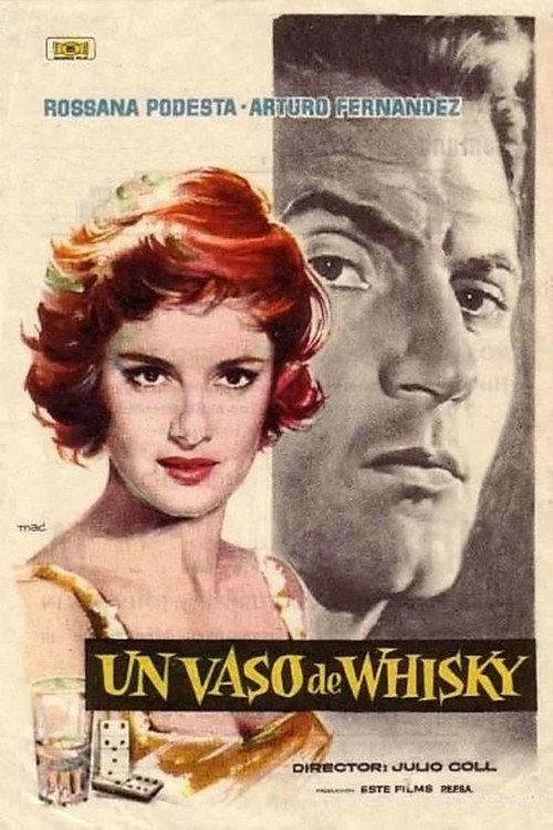 Un vaso de whisky — постер