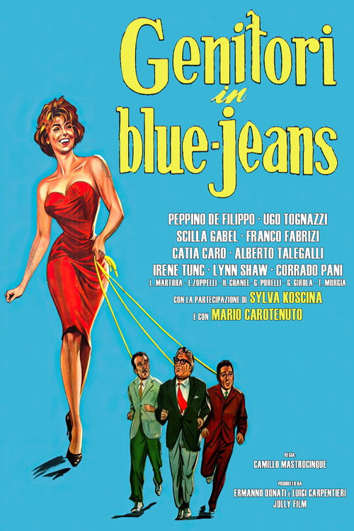 Genitori in blue-jeans — постер