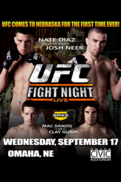 UFC Fight Night 15: Diaz vs. Neer — постер