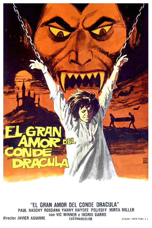 El gran amor del conde Drácula — постер