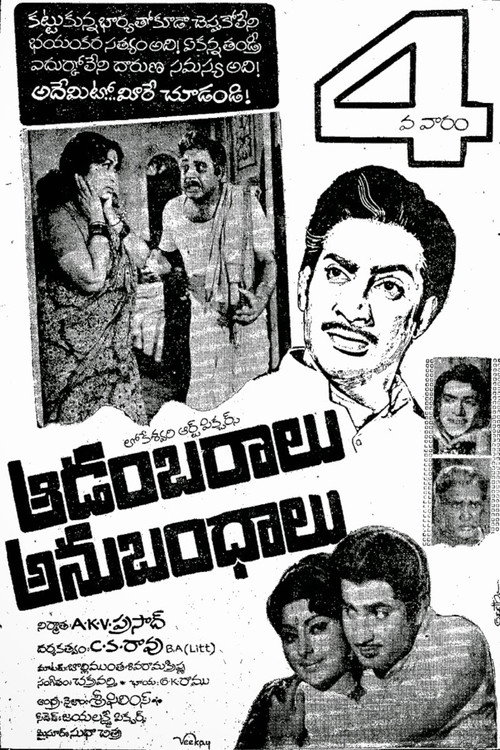 ఆడంబరాలు - అనుబంధాలు — постер
