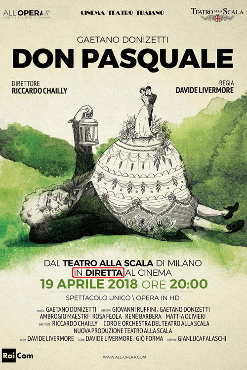 Don Pasquale - Teatro alla Scala — постер