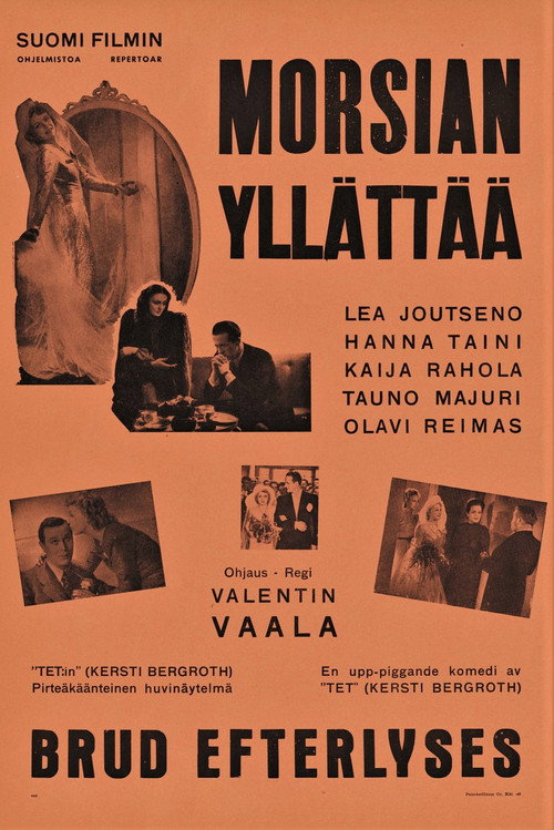 Morsian yllättää — постер