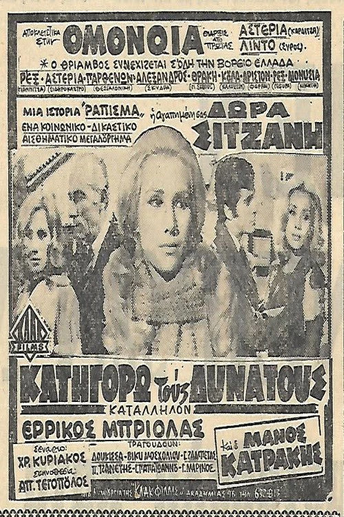 Κατηγορώ τους δυνατούς — постер
