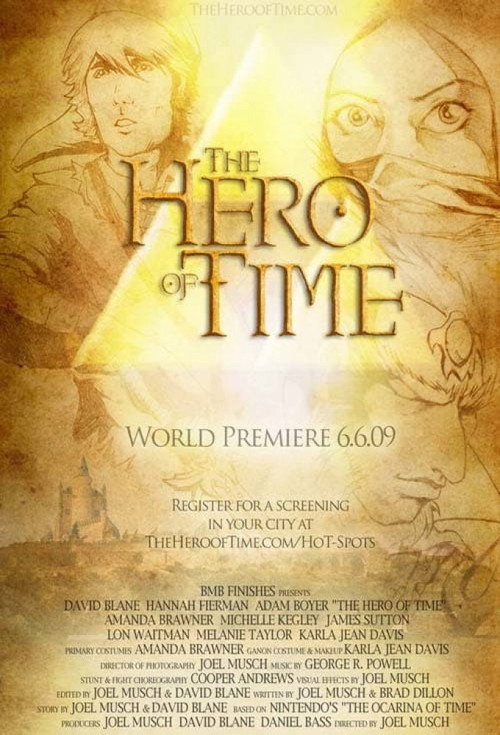 The Legend of Zelda: The Hero of Time — постер