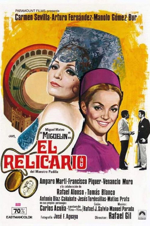 El relicario — постер