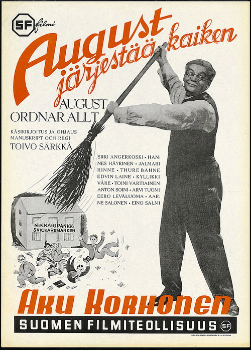 August järjestää kaiken — постер