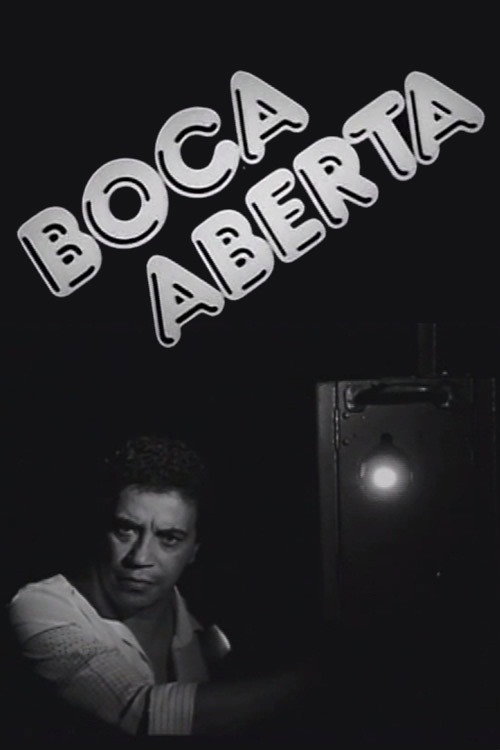 Boca Aberta — постер