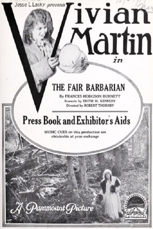 The Fair Barbarian — постер