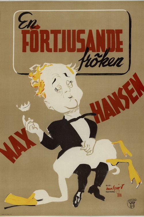 En förtjusande fröken — постер