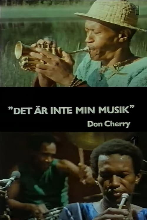 Det är inte min musik — постер