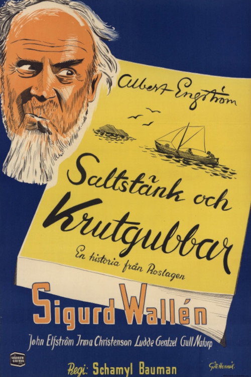 Saltstänk och krutgubbar — постер