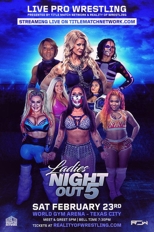 ROW Ladies Night Out 5 — постер