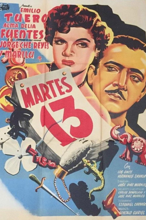 Martes 13 — постер