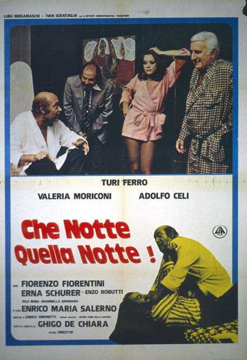 Che notte quella notte! — постер