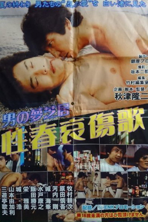 男の夢芝居　性春哀傷歌 — постер