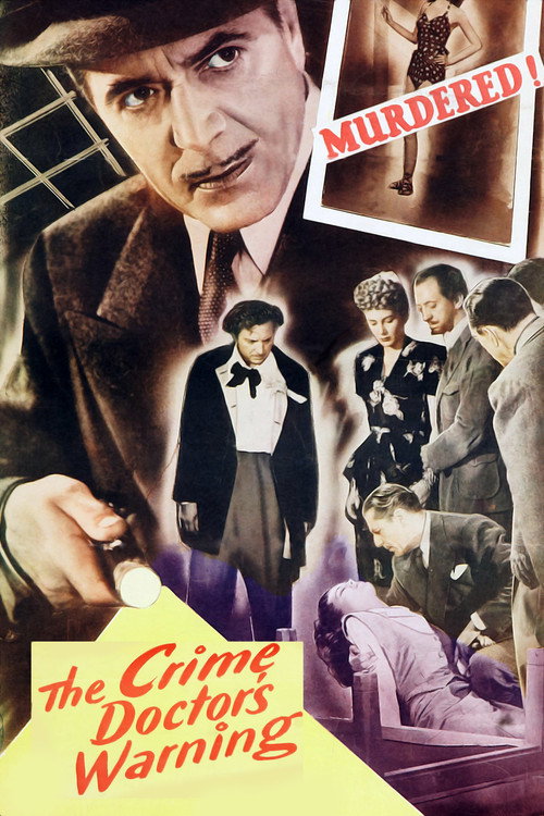 The Crime Doctor's Warning — постер