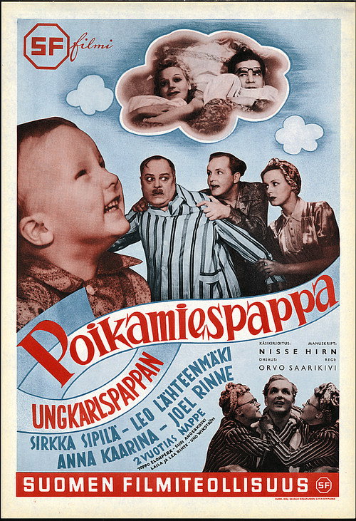 Poikamies-pappa — постер
