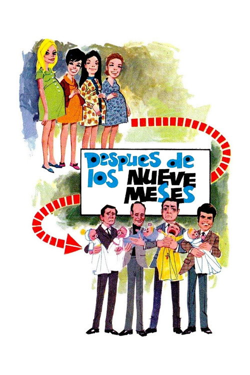 Después de los nueve meses — постер