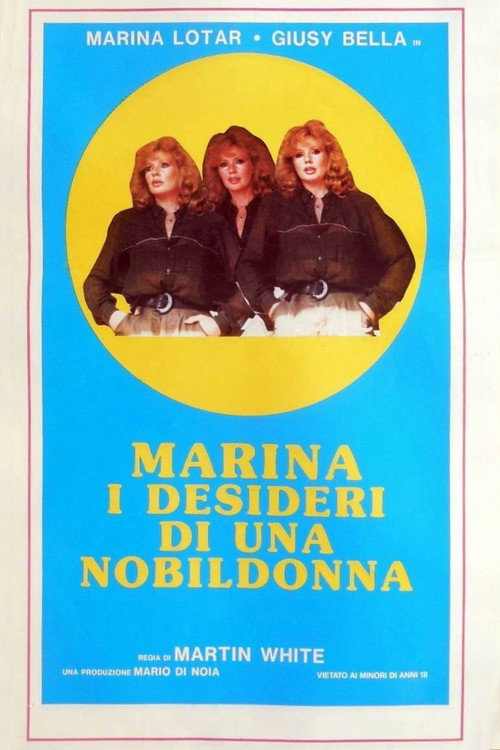 Marina, i desideri di una nobildonna — постер