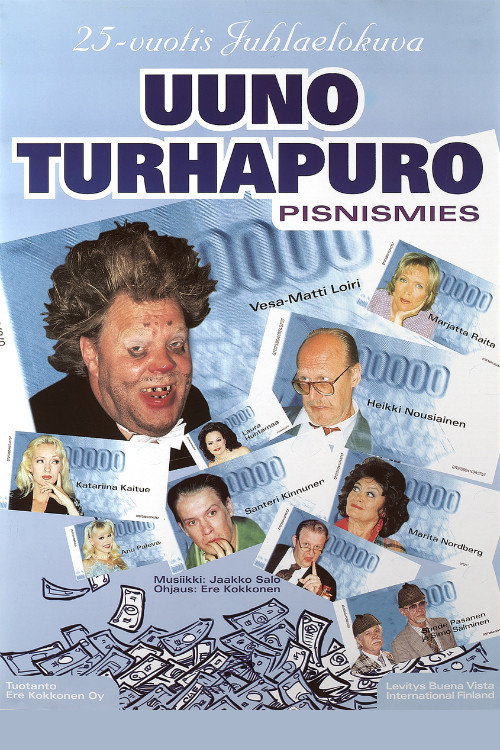 Johtaja Uuno Turhapuro pisnismies — постер