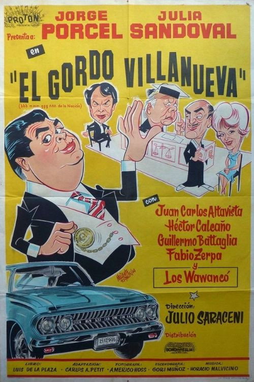 El gordo Villanueva — постер