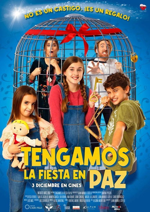 Tengamos la fiesta en paz — постер