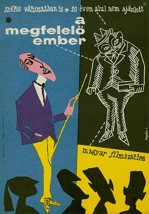 A megfelelö ember — постер