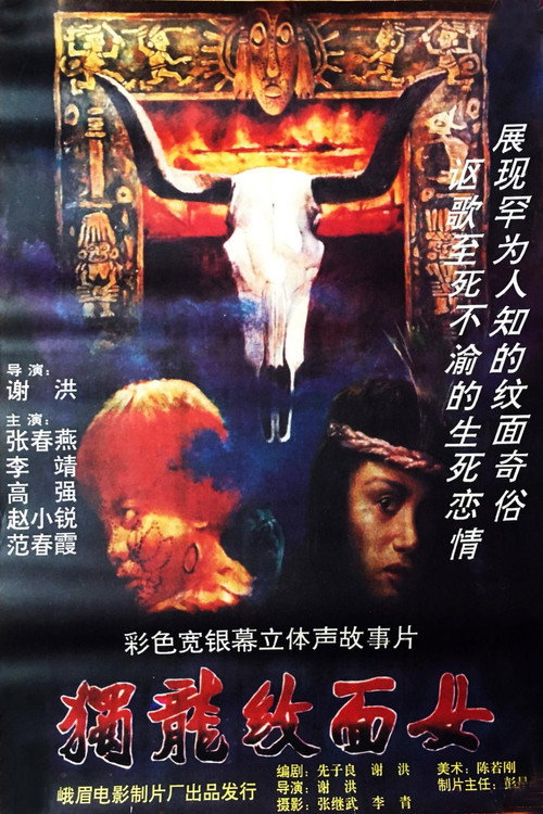 独龙纹面女 — постер