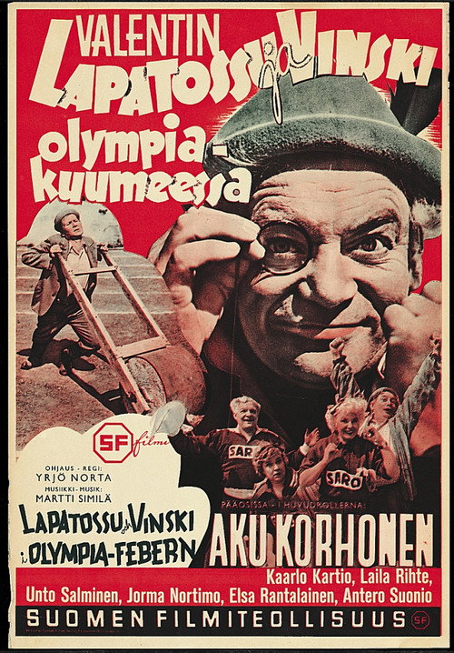 Lapatossu ja Vinski olympia-kuumeessa — постер
