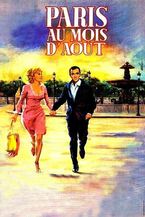 Paris au mois d'août — постер
