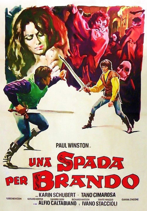 Una spada per Brando — постер