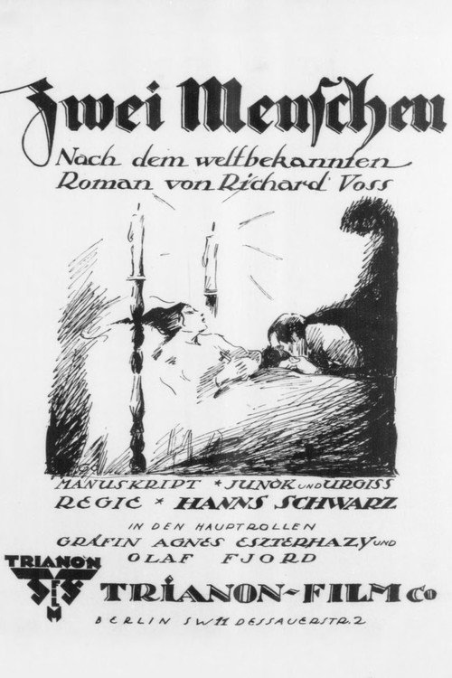 Zwei Menschen — постер