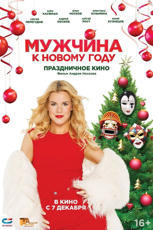 Мужчина к Новому году — постер