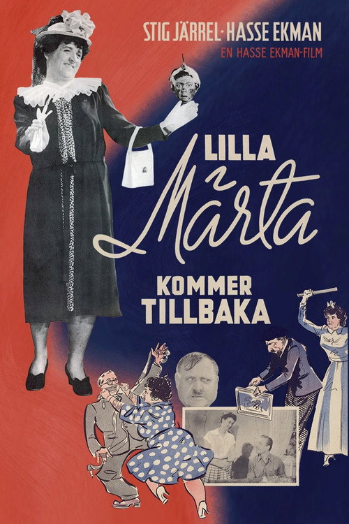 Lilla Märta kommer tillbaka eller Grevinnans snedsteg eller Den vilda jakten efter det hemliga dokumentet — постер