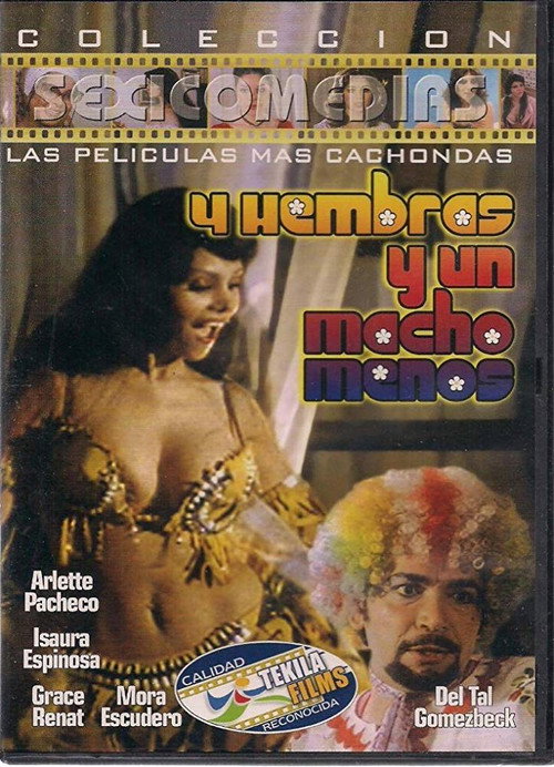 4 hembras y un macho menos — постер