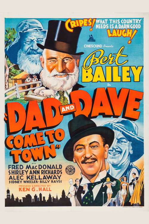 Dad and Dave Come to Town — постер