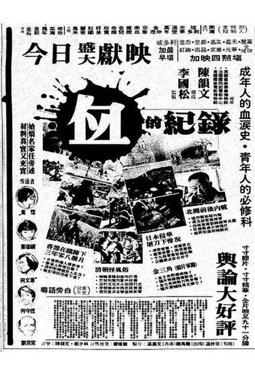 血的纪录 — постер