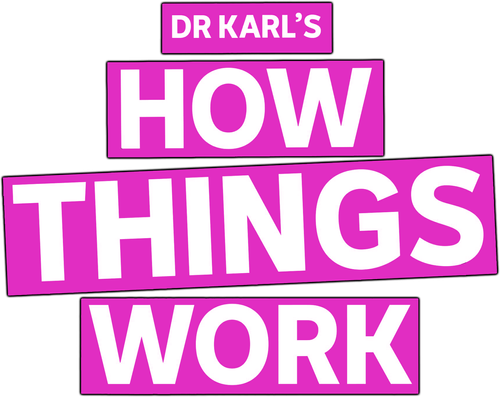Dr Karl's How Things Work — логотип