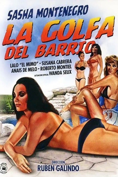 La golfa del barrio — постер