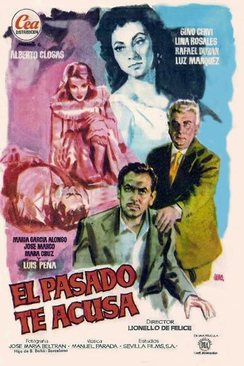El pasado te acusa — постер