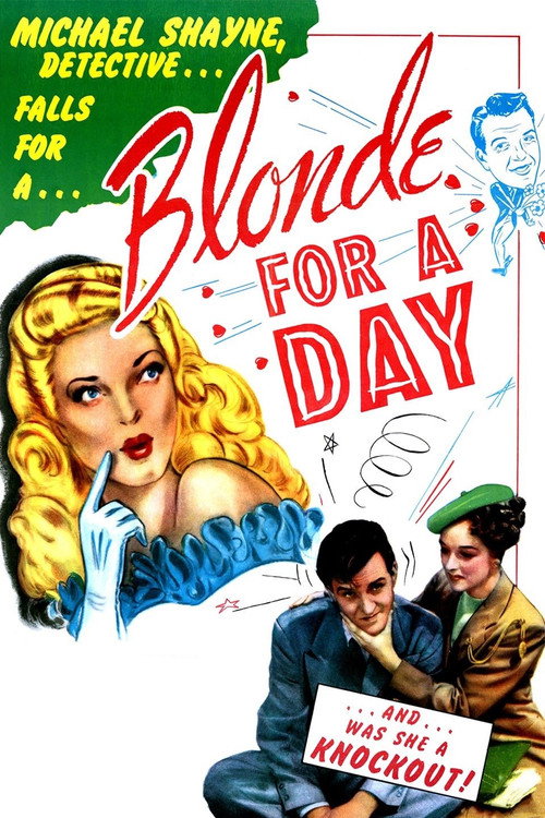 Blonde for a Day — постер