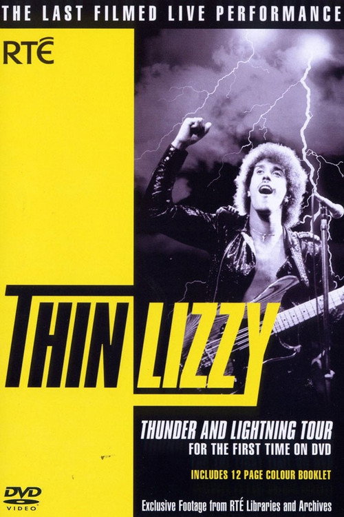 Thin Lizzy: Thunder and Lightning Tour — постер