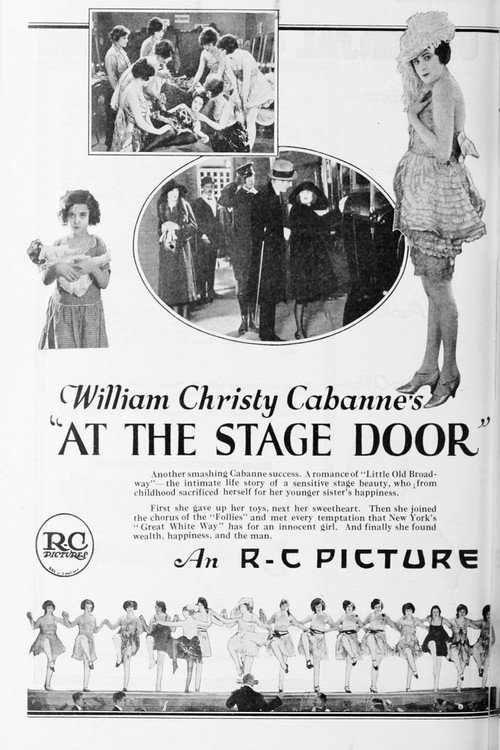 At the Stage Door — постер