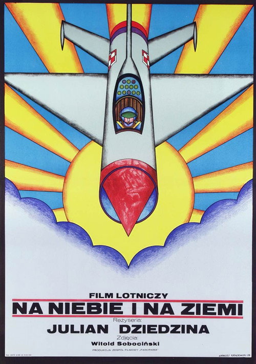 Na niebie i na ziemi — постер