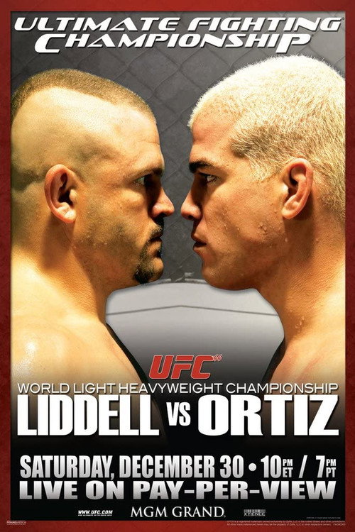 UFC 66: Liddell vs. Ortiz — постер