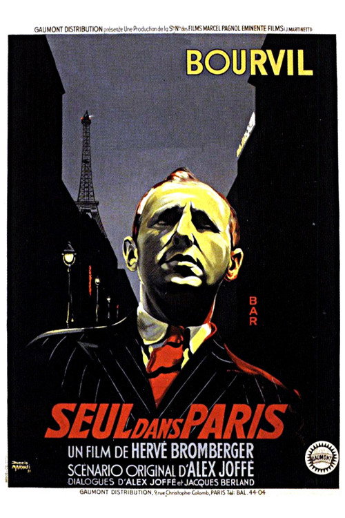 Seul dans Paris — постер
