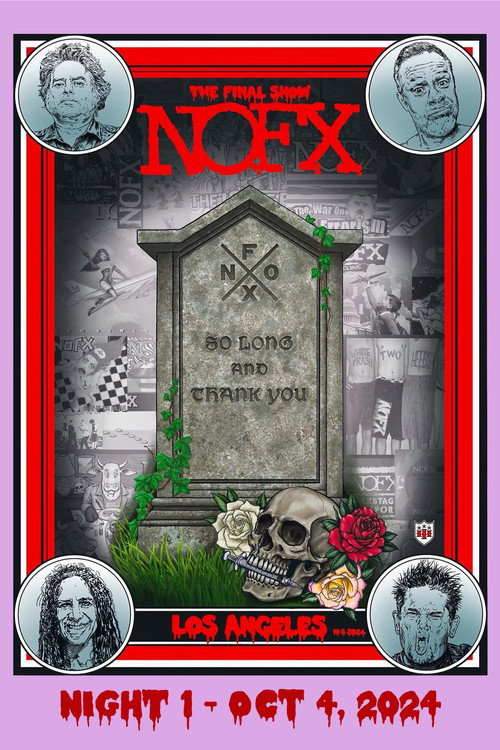 NOFX: The Final Show (Night 1) Oct 4, 2024 — постер
