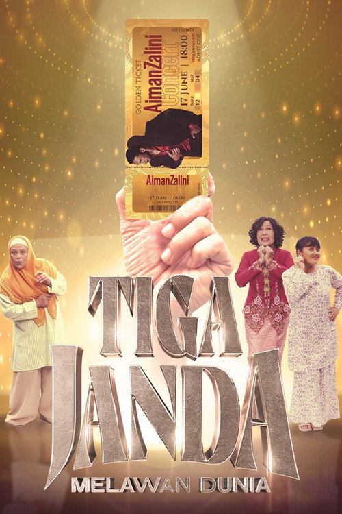 Tiga Janda Melawan Dunia — постер