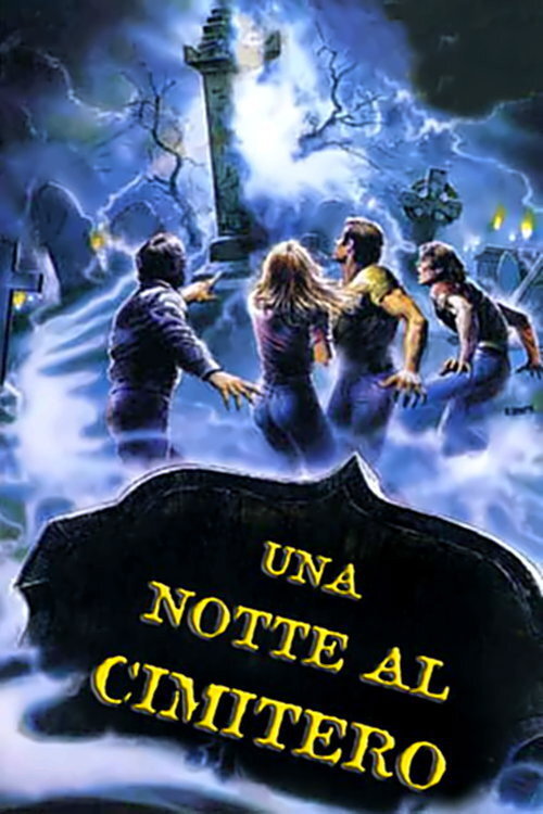 Una notte al cimitero — постер